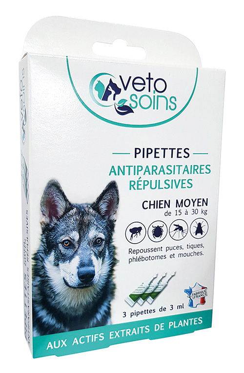 Vetosoins Spot on chien petit et moyen – Image 2