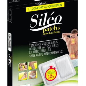 Sileo patch chauffants 2p petits format 10x13cm