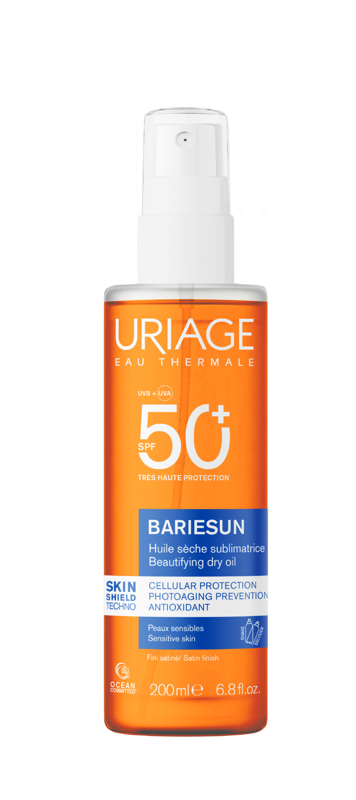 BARIESUN HUILE SECHE SUBLIMATRICE SPF50+ F 200ML *