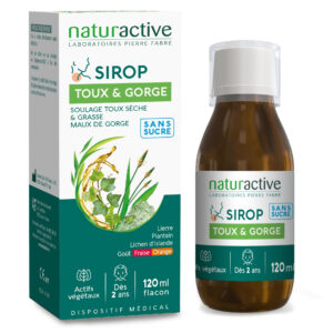 SIROP TOUX GORGE SANS SUCRE